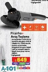 PİRANHA AVUÇ TAŞLAMA